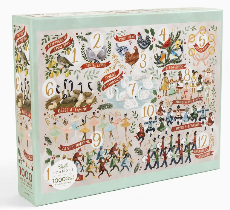 12 Days Of Christmas - 1000 Piece Puzzle