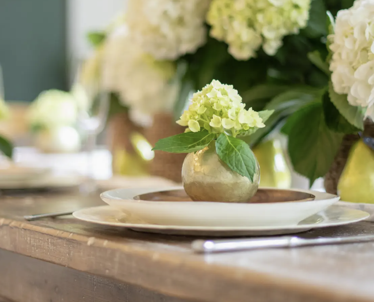 3.5" Natural White Capiz Round Vase