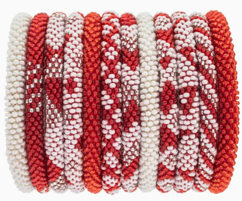 Roll On Beaded Bracelets