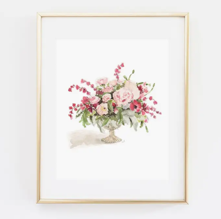 Watercolor Art Print From Emily Lex Studio