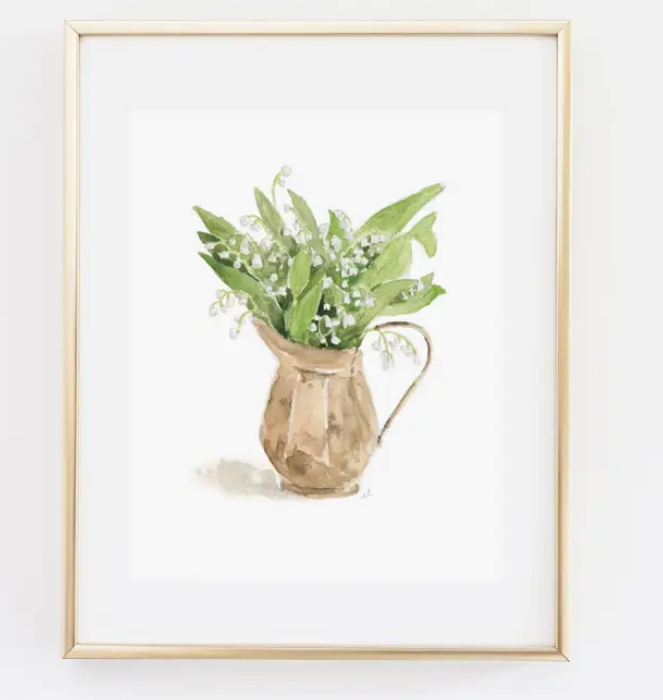 Watercolor Art Print From Emily Lex Studio