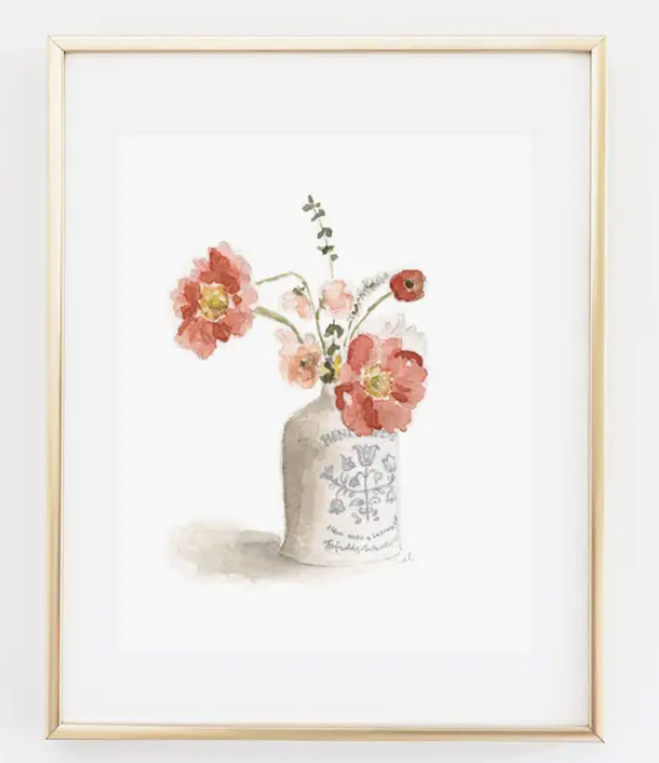 Watercolor Art Print From Emily Lex Studio