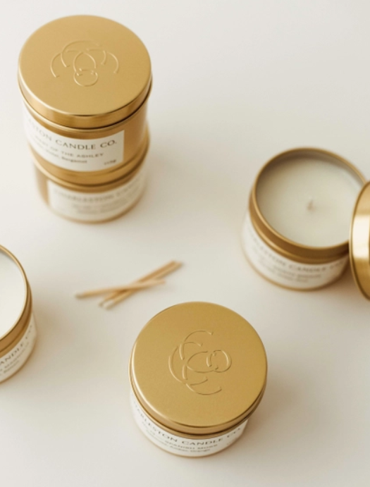 Charleston Candle Company 4 oz. Travel Tin Soy Candle