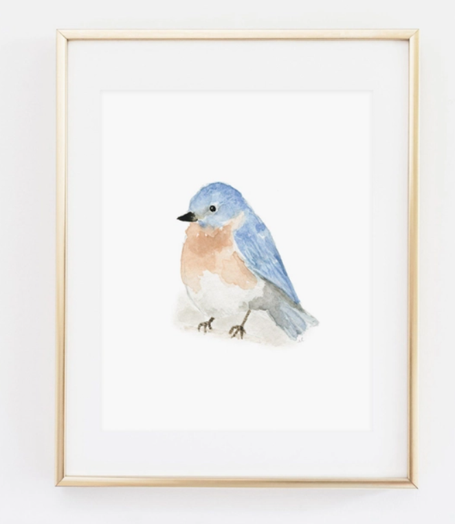 Watercolor Art Print From Emily Lex Studio