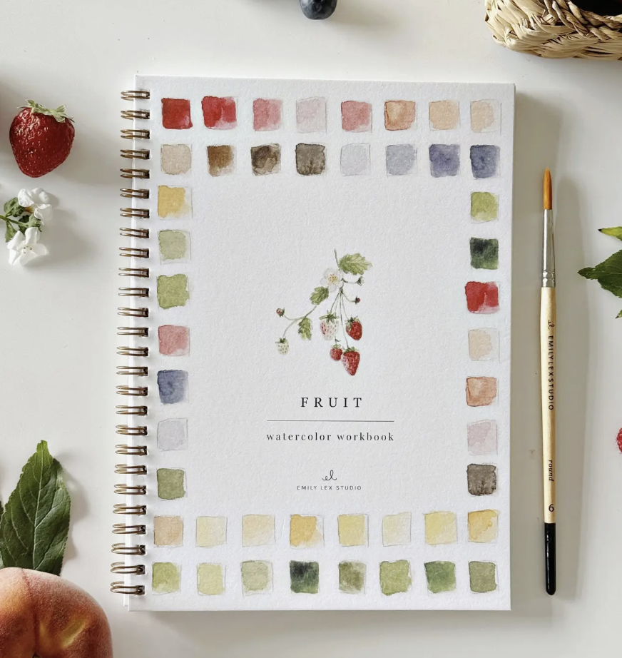 Watercolor Workbooks By Emily Lex