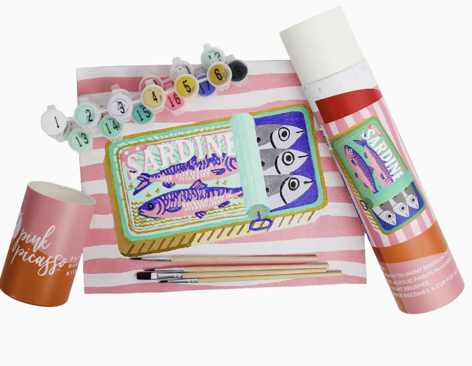 Pink Picasso Paint By Numbers