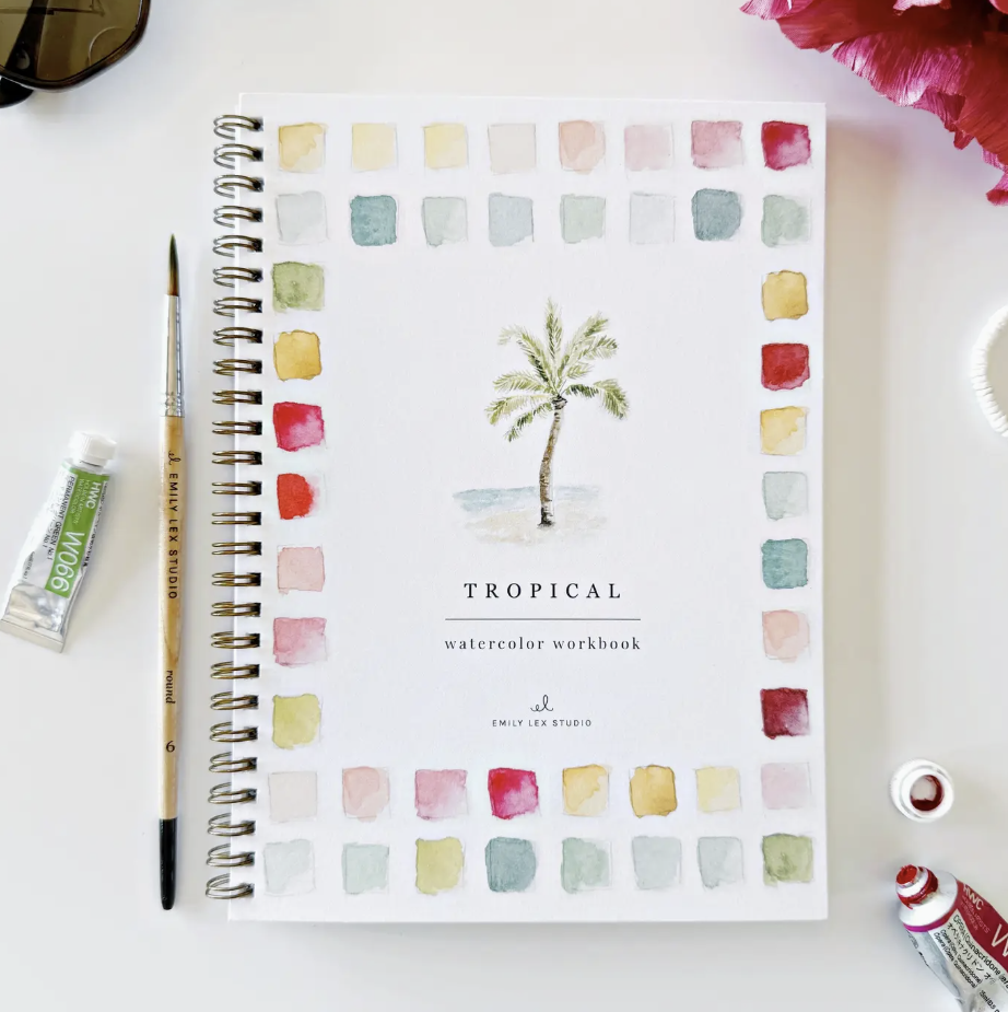 Watercolor Workbooks By Emily Lex