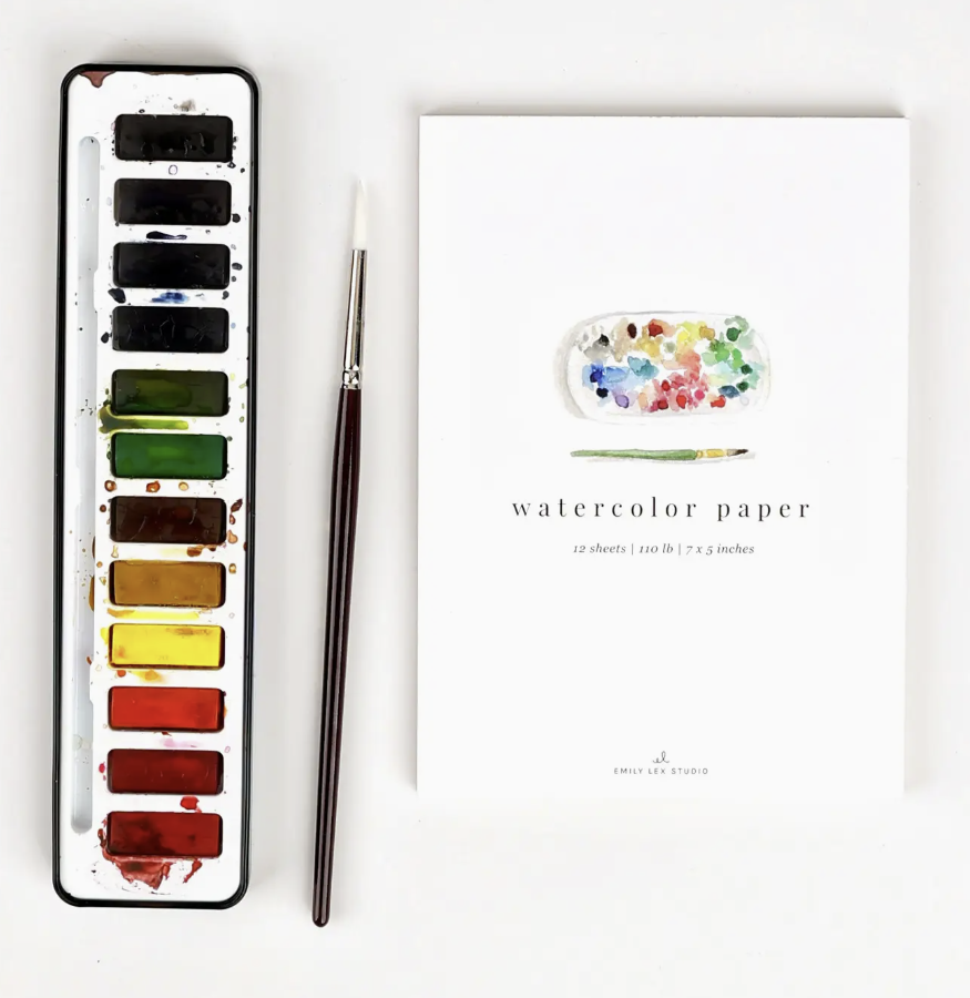 Watercolor Workbooks By Emily Lex