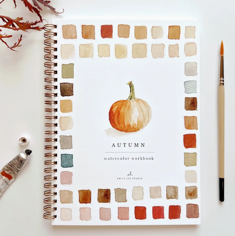 Watercolor Workbooks By Emily Lex