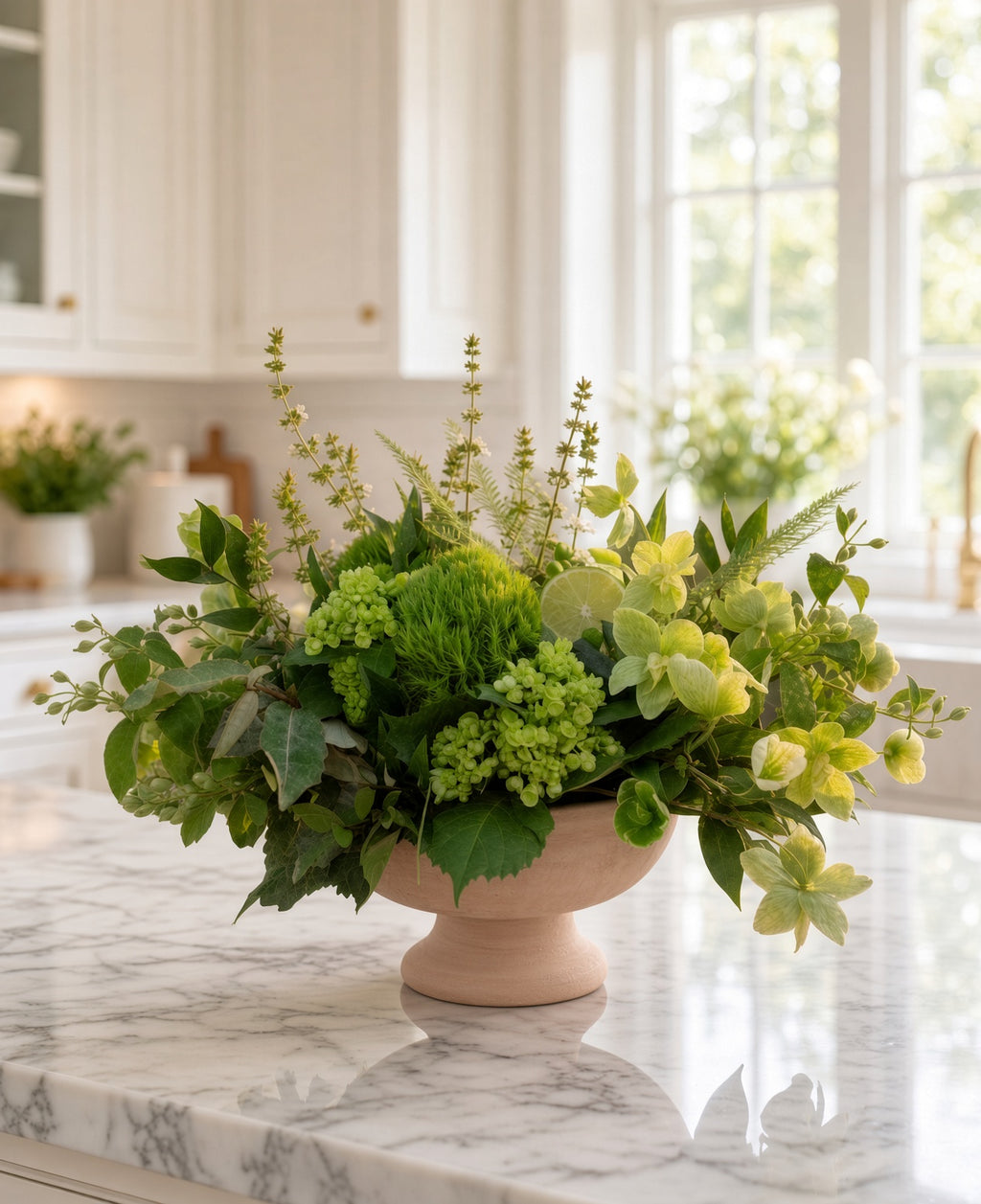 Legare - A Textural Arrangement In Varying Greens