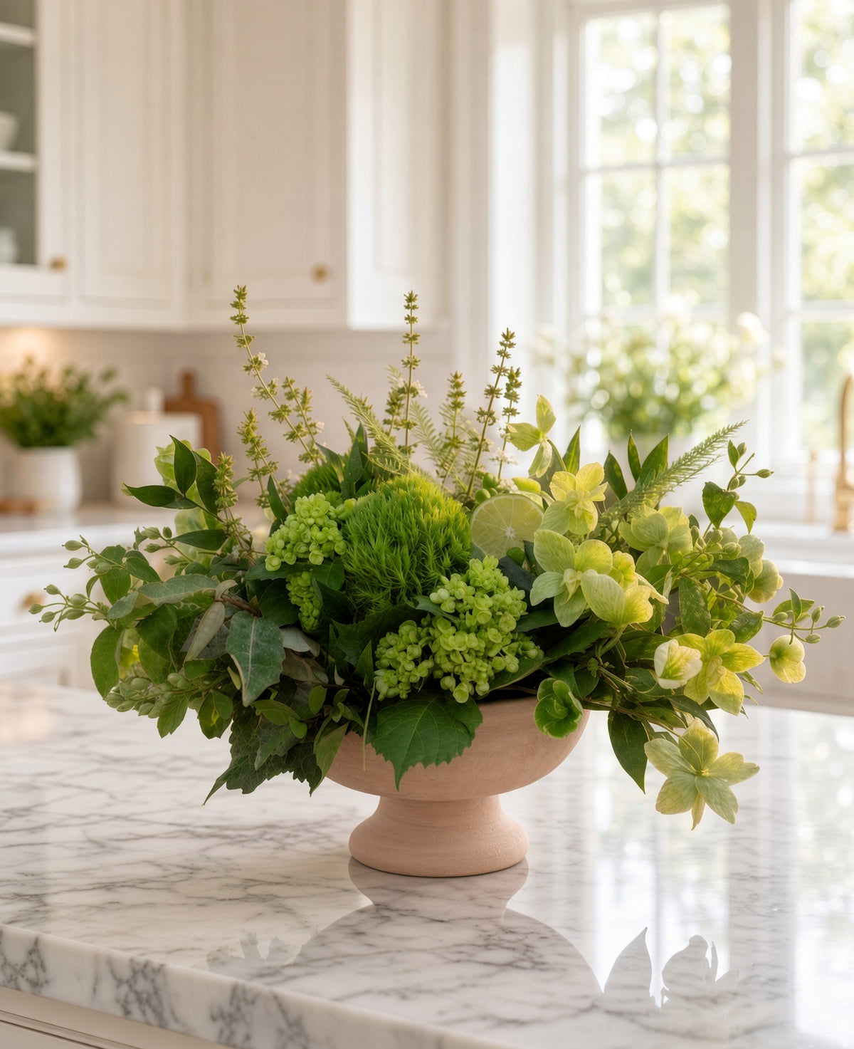 Legare - A Textural Arrangement In Varying Greens