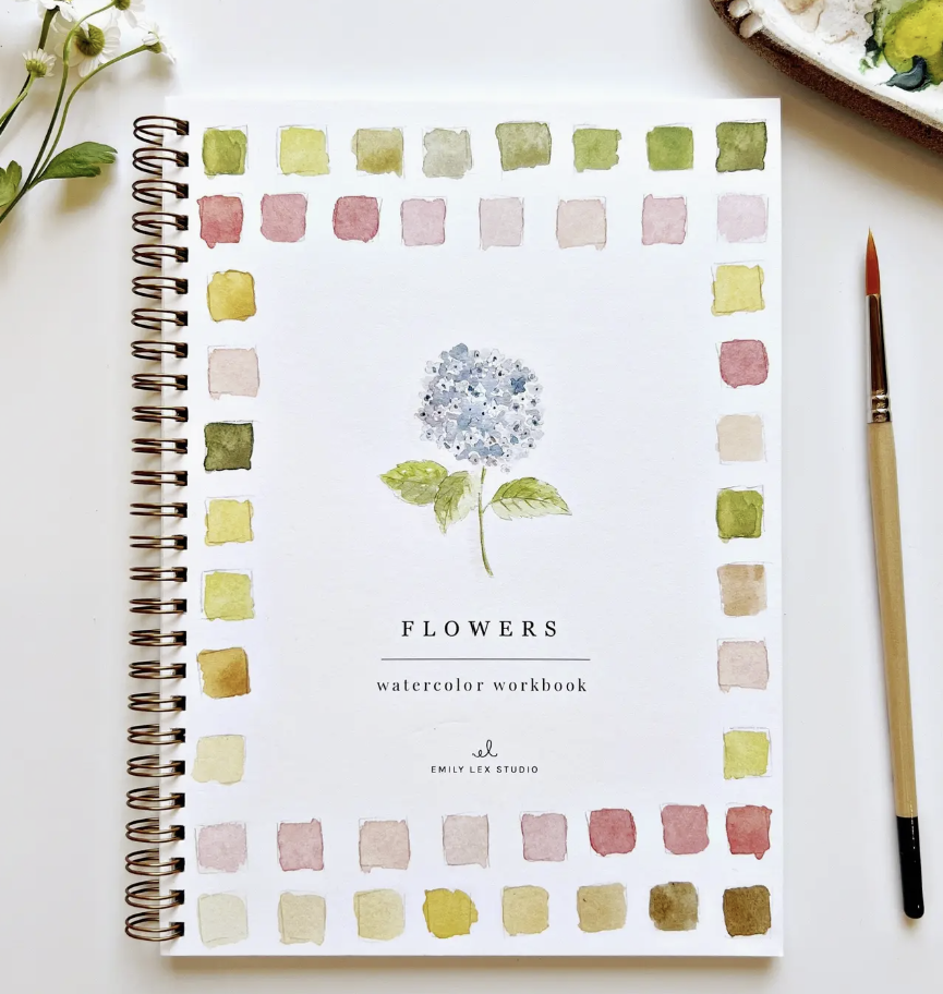 Watercolor Workbooks By Emily Lex